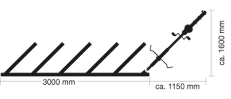 Bicycle rack – serial parking